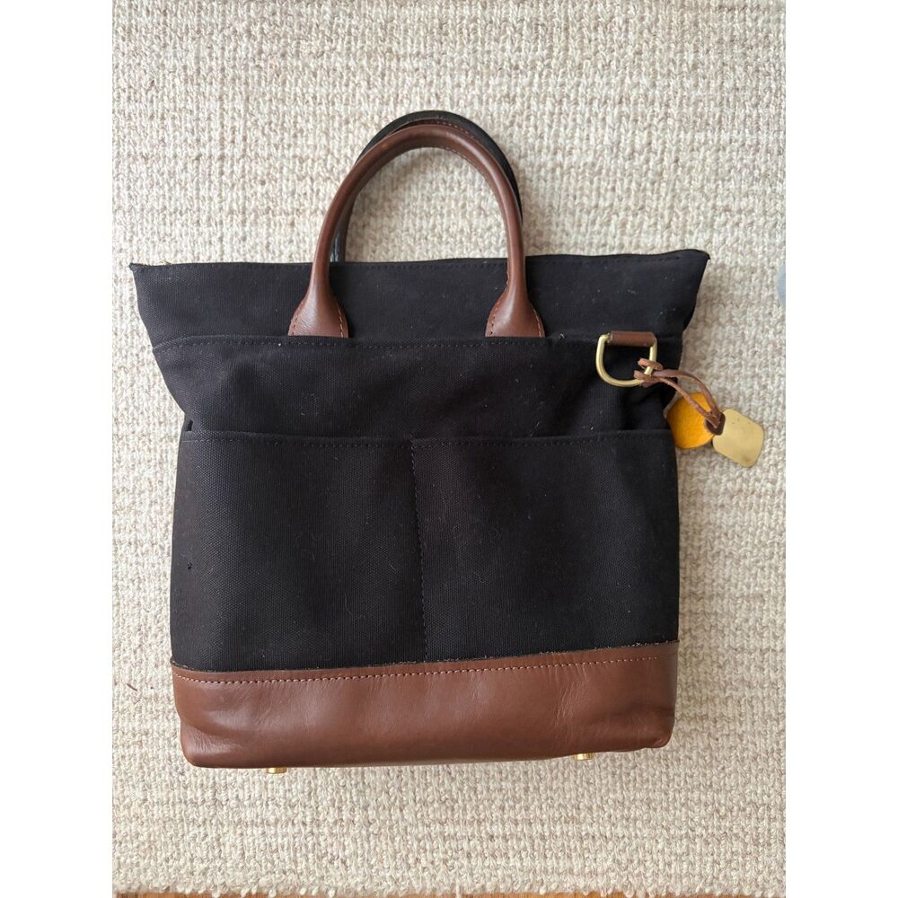 R. Riveter canvas carryall bag in black